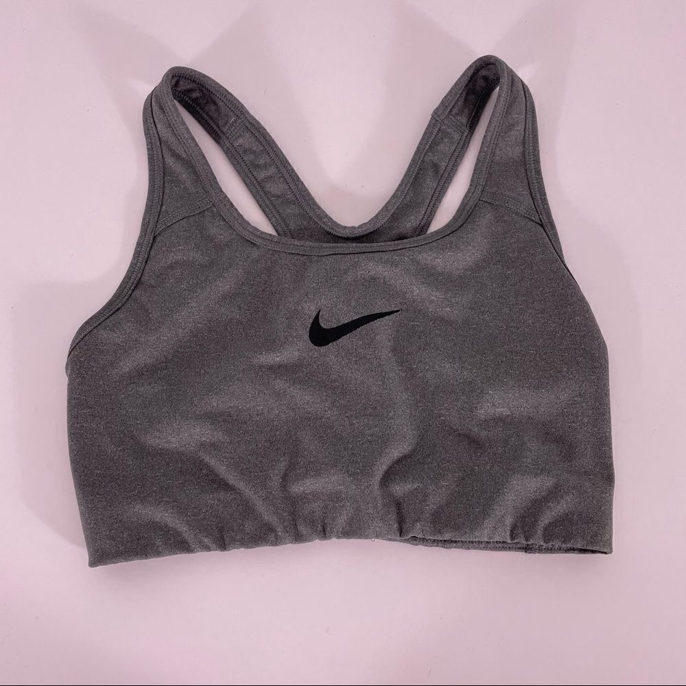Nike Dri-Fit Grey Sports Bra‎ Size Small